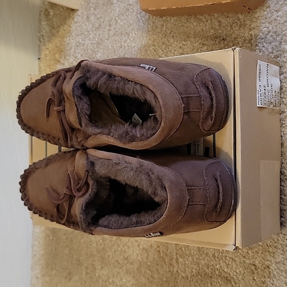 L.L. Bean Wicked Good Slip II Boot Moc,  Size 9 W - Picture 5 of 5